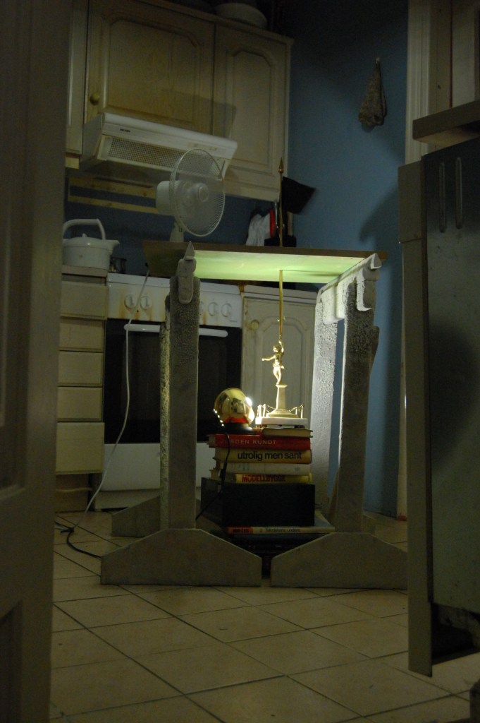 Fristaten Mars, skulptur